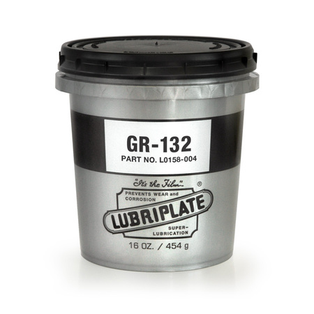 LUBRIPLATE Gr-132, 12/16 Oz Tubs, Portable Tool, High Speed Bearing White Grease L0158-004